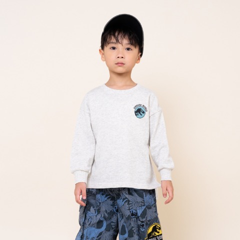 キッズ　長袖Tシャツ（100～120cm・MY LITTLE WONDER/ジュラシック）