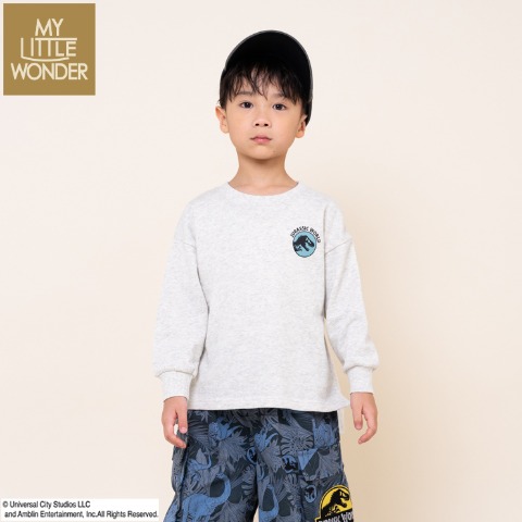 キッズ　長袖Tシャツ（100～120cm・MY LITTLE WONDER/ジュラシック）