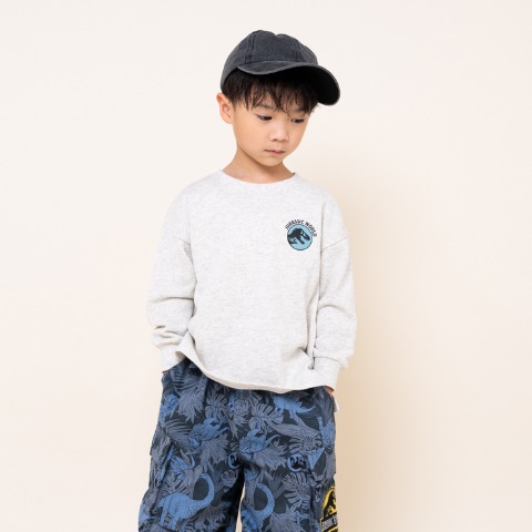 キッズ　長袖Tシャツ（100～120cm・MY LITTLE WONDER/ジュラシック）