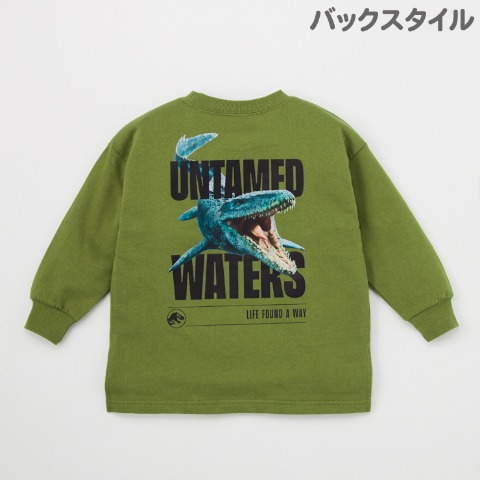 キッズ　長袖Tシャツ（100～120cm・MY LITTLE WONDER/ジュラシック）