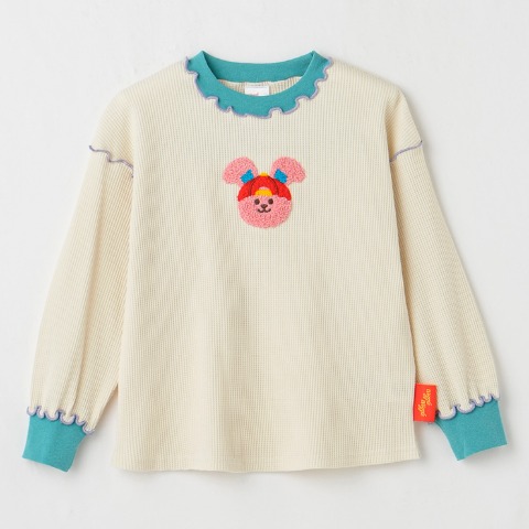 キッズ　長袖Ｔシャツ（100～120cm・wiggle wiggle）