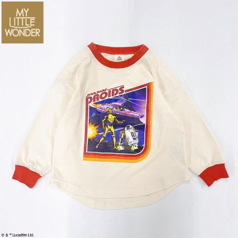 キッズ　長袖Tシャツ（100～120cm・MYLITTLEWONDER/STARWARS）