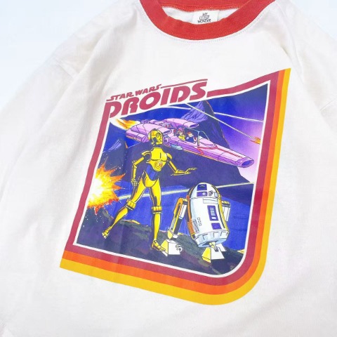 キッズ　長袖Tシャツ（100～120cm・MYLITTLEWONDER/STARWARS）