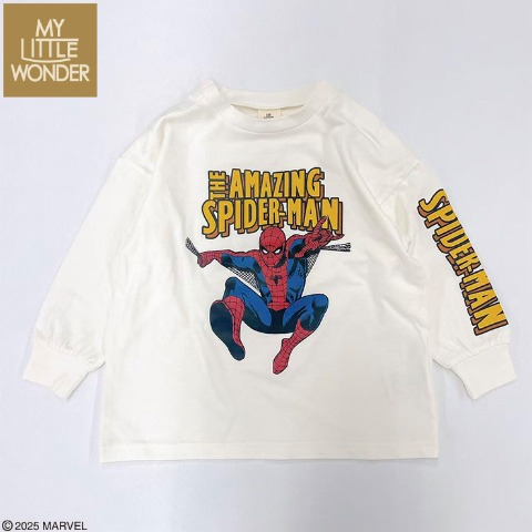 キッズ　長袖Tシャツ（100～120cm・MYLITTLEWONDER/MARVEL）