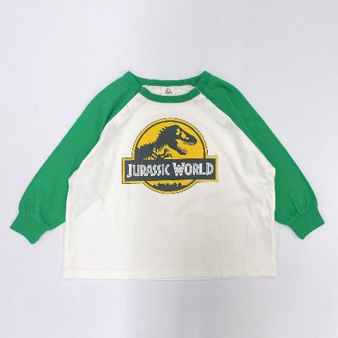 キッズ　長袖Tシャツ（100～120cm・MYLITTLEWONDER/ジュラシック）