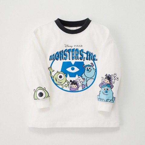 キッズ　長袖Tシャツ（100～120cm・futafuta/Disney）