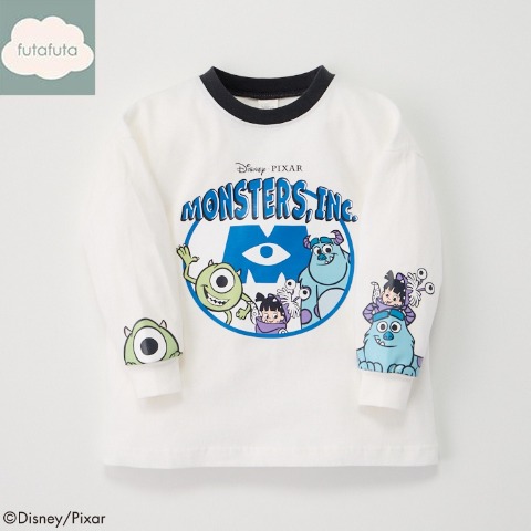 キッズ　長袖Tシャツ（100～120cm・futafuta/Disney）