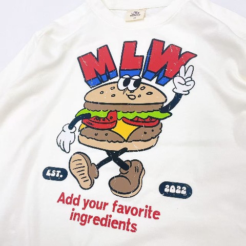 キッズ　長袖Tシャツ（100～120cm・MYLITTLEWONDER）