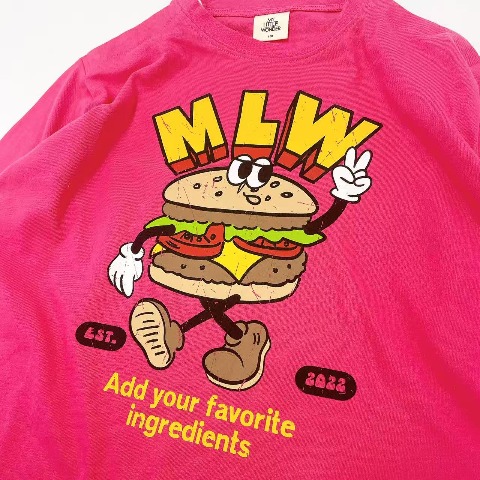 キッズ　長袖Tシャツ（100～120cm・MYLITTLEWONDER）