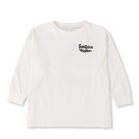 キッズ　長袖Tシャツ（100～120cm・ゴジラ）