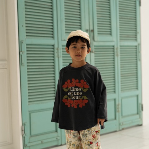 キッズ　長袖Ｔシャツ（100～120cm・tete a tete）
