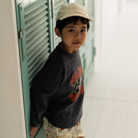 キッズ　長袖Ｔシャツ（100～120cm・tete a tete）