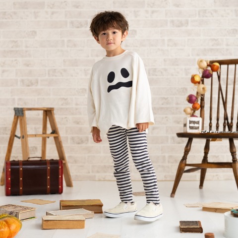 キッズ　長袖Tシャツ（100～120cm・tete a tete）