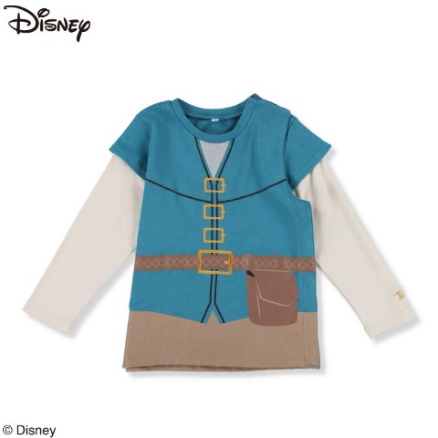 キッズ　前開き長袖Ｔシャツ（100cm～120cm・DISNEY/ユニバーサルデザイン）
