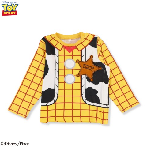 キッズ　前開き長袖Ｔシャツ（100cm～120cm・DISNEY/ユニバーサルデザイン）