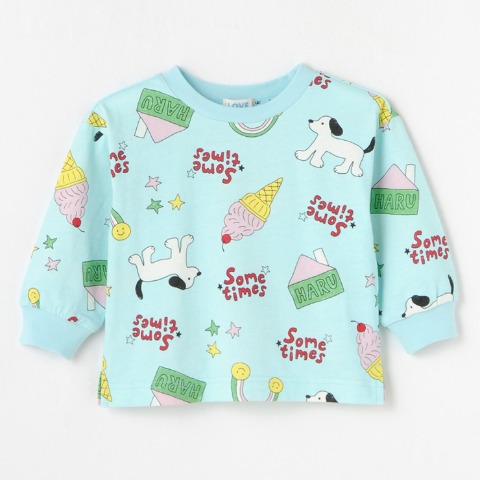 キッズ　Tシャツ（100～110cm・I LOVE J haru）