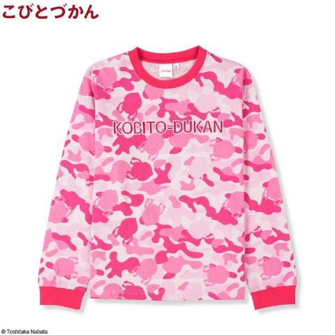 キッズ　長袖Ｔシャツ（100～120cm・こびとづかん）