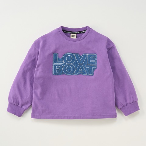キッズ　長袖Ｔシャツ（100～120cm・LOVEBOAT）