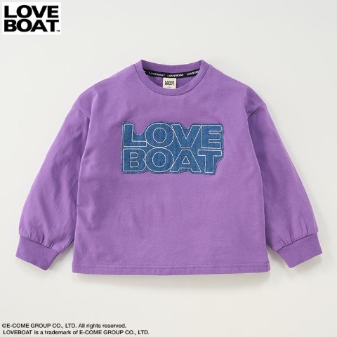 キッズ　長袖Ｔシャツ（100～120cm・LOVEBOAT）