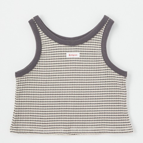 キッズ　Tシャツ+タンクトップ（100～120cm・&mignon）