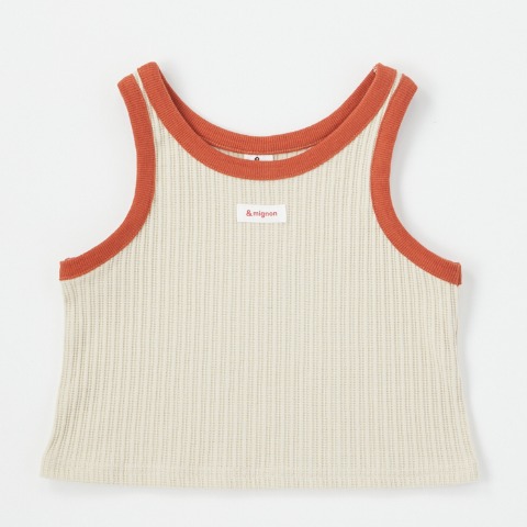 キッズ　Tシャツ+タンクトップ（100～120cm・&mignon）