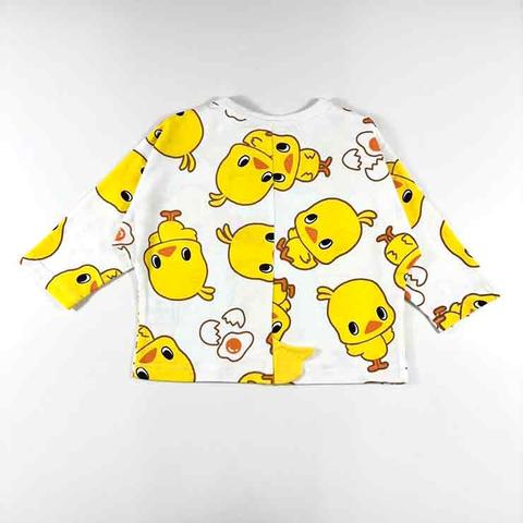キッズ　長袖Ｔシャツ（100～120cm・チキンラーメンひよこちゃん）