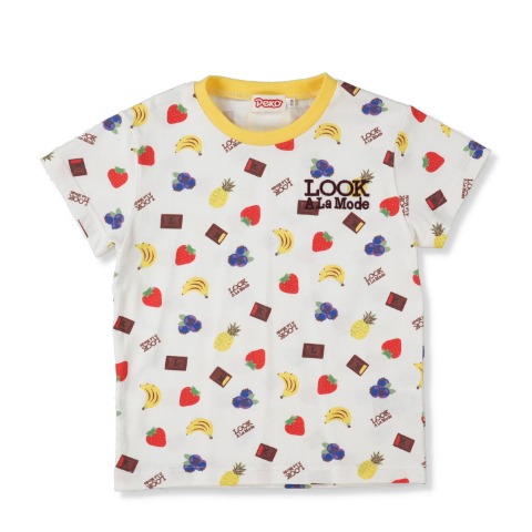 キッズ　半袖Ｔシャツ（100～120cm・ペコちゃん）