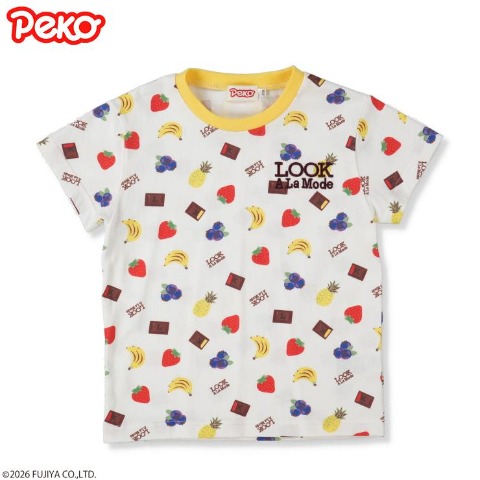 キッズ　半袖Ｔシャツ（100～120cm・ペコちゃん）