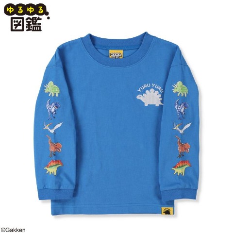 キッズ　Ｔシャツ（100～120cm・ゆるゆる図鑑)