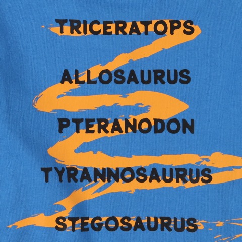 キッズ　Ｔシャツ（100～120cm・ゆるゆる図鑑)