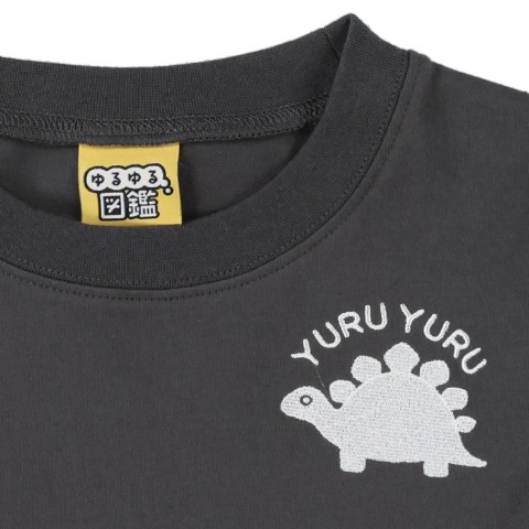 キッズ　Ｔシャツ（100～120cm・ゆるゆる図鑑)