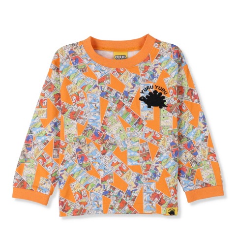 キッズ　Tシャツ（100～120cm・ゆるゆる図鑑)