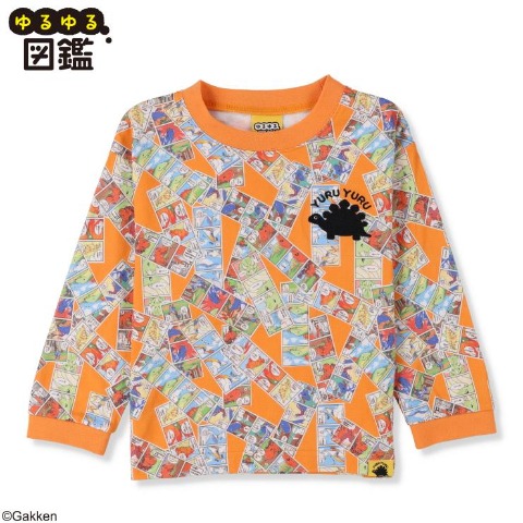 キッズ　Tシャツ（100～120cm・ゆるゆる図鑑)