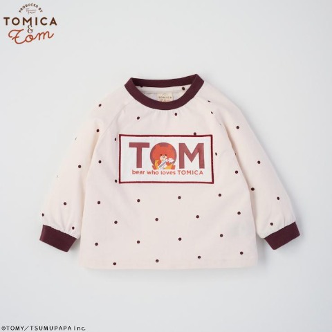 キッズ　Tシャツ（100～120cm・トミカとトム)