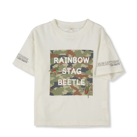 キッズ　Tシャツ （100～120cm・むし岡だいき）