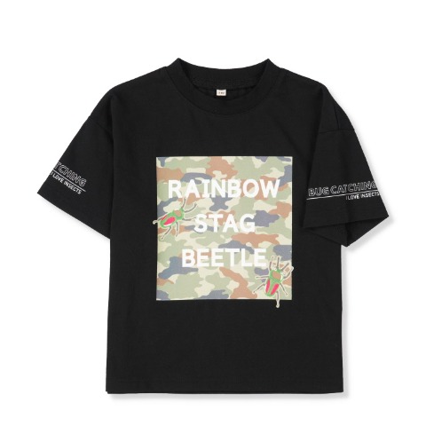 キッズ　Tシャツ （100～120cm・むし岡だいき）