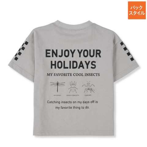 キッズ　Tシャツ （100～120cm・むし岡だいき）