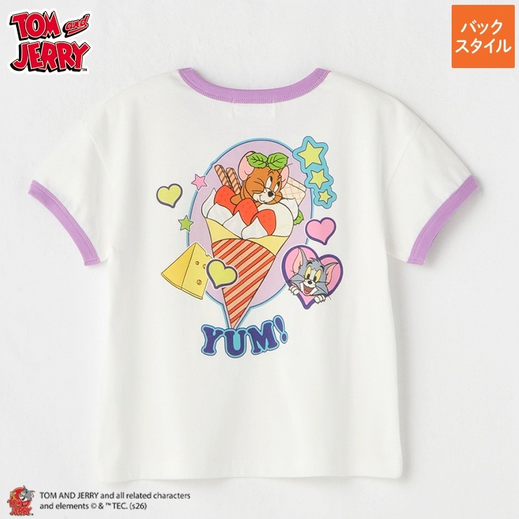 キッズ 半袖Tシャツ（100～120cm・トムとジェリー） | バースデイ