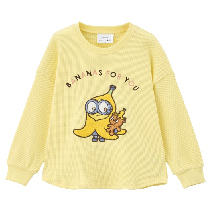 キッズ 長袖Tシャツ（100～120cm・ミニオンズ） | バースデイ