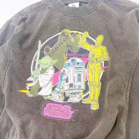 キッズ　長袖プルオーバー（100～120cm・MYLITTLEWONDER/STARWARS）