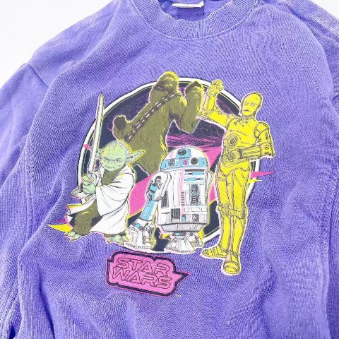 キッズ　長袖プルオーバー（100～120cm・MYLITTLEWONDER/STARWARS）