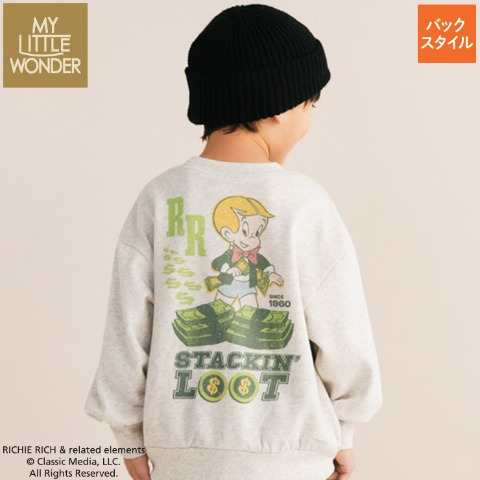 キッズ　プルオーバー（100～120cm・MY LITTLE WONDER/リッチーリッチ）