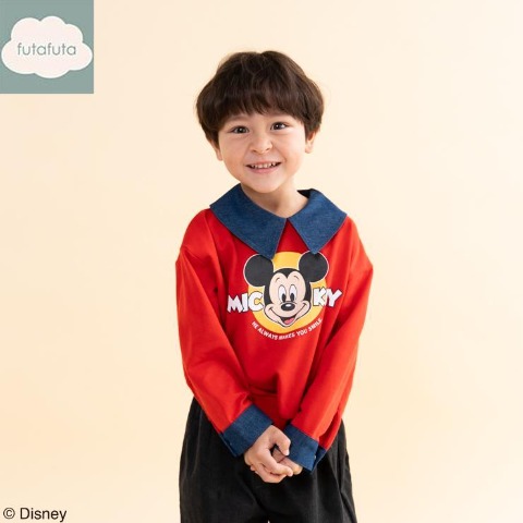 キッズ　プルオーバー（100～120cm・futafuta/Disney）