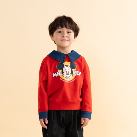 キッズ　プルオーバー（100～120cm・futafuta/Disney）