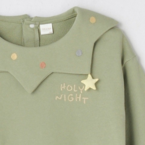 キッズ　長袖プルオーバー（100～120cm・tete a tete）