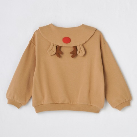 キッズ　長袖プルオーバー（100～120cm・tete a tete）