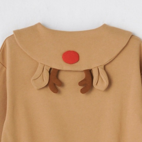 キッズ　長袖プルオーバー（100～120cm・tete a tete）