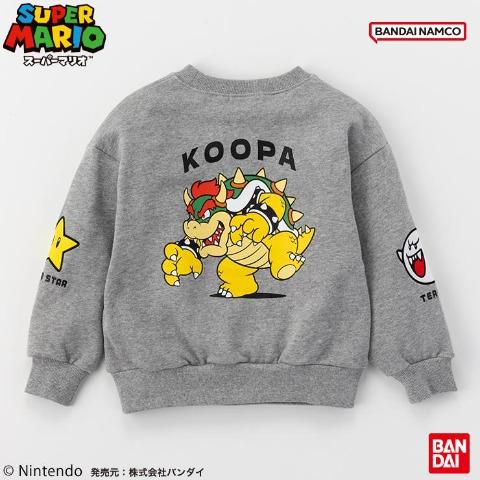 キッズ　プルオーバー（100～120cm・スーパーマリオ）