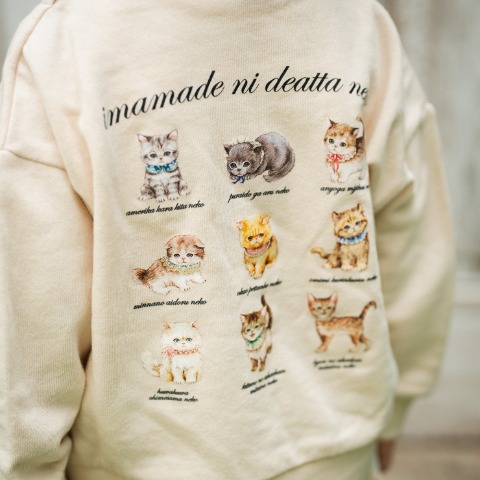 キッズ　プルオーバー（100～120cm・Cottoli/yukiemon）