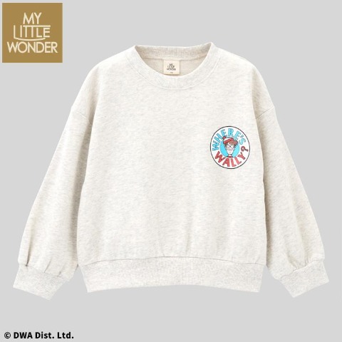 キッズ　長袖プルオーバー（100～120cm・MY LITTLE WONDER/ウォーリー）